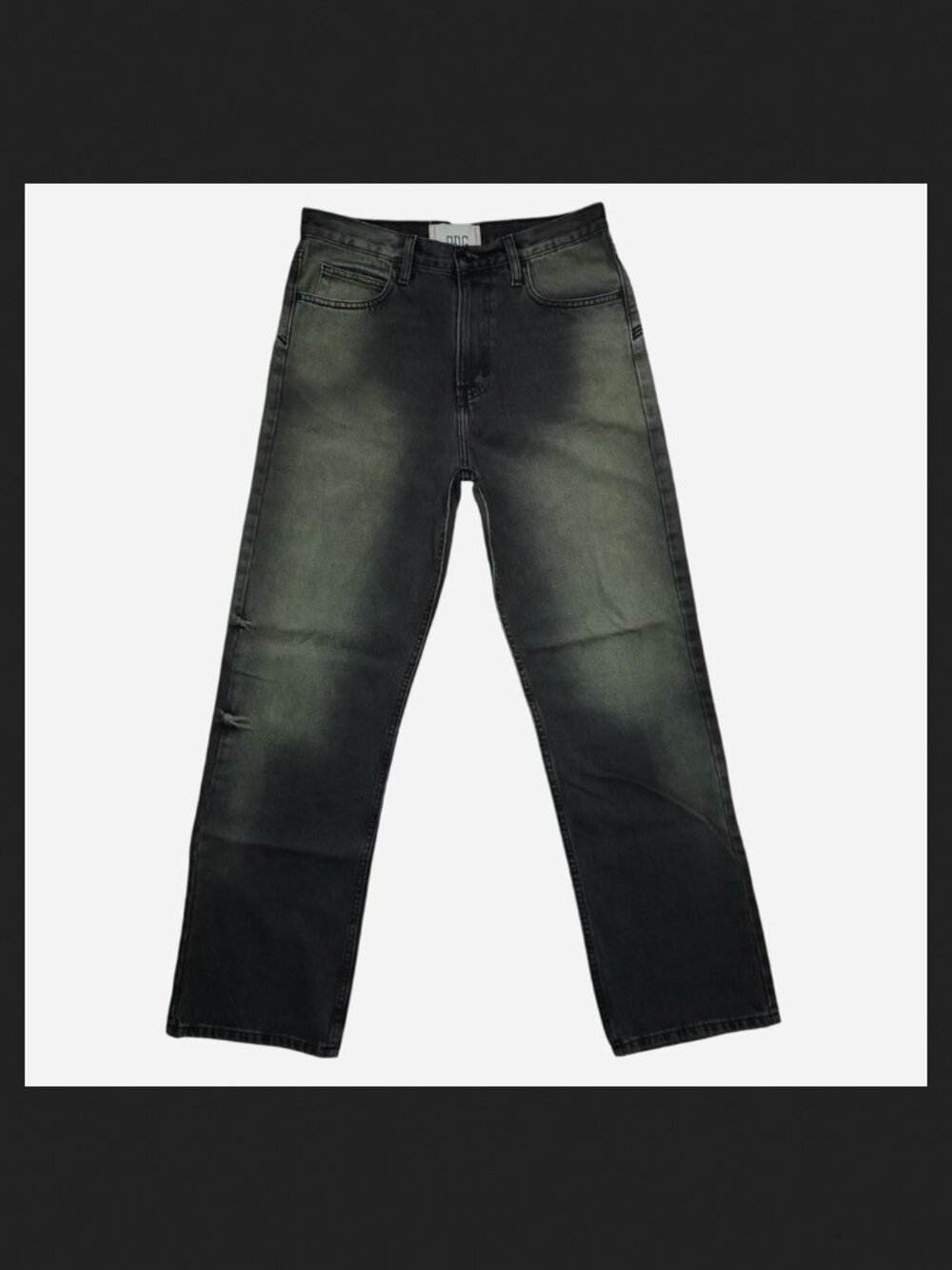 BDG green wash jeans